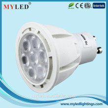 led spotlight 110 volt gu10 7w ce/rohs approved 45/60 degree dimmable led spotlight lamp